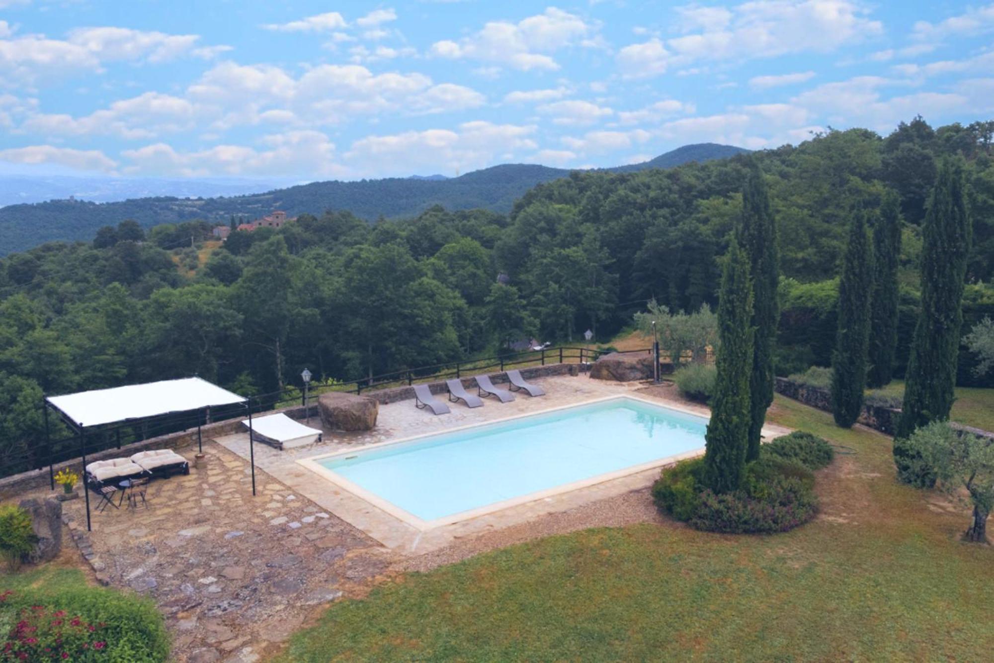 Villa Elisa - Private Pool & Airco Near Reschio Castle Lugnano ภายนอก รูปภาพ