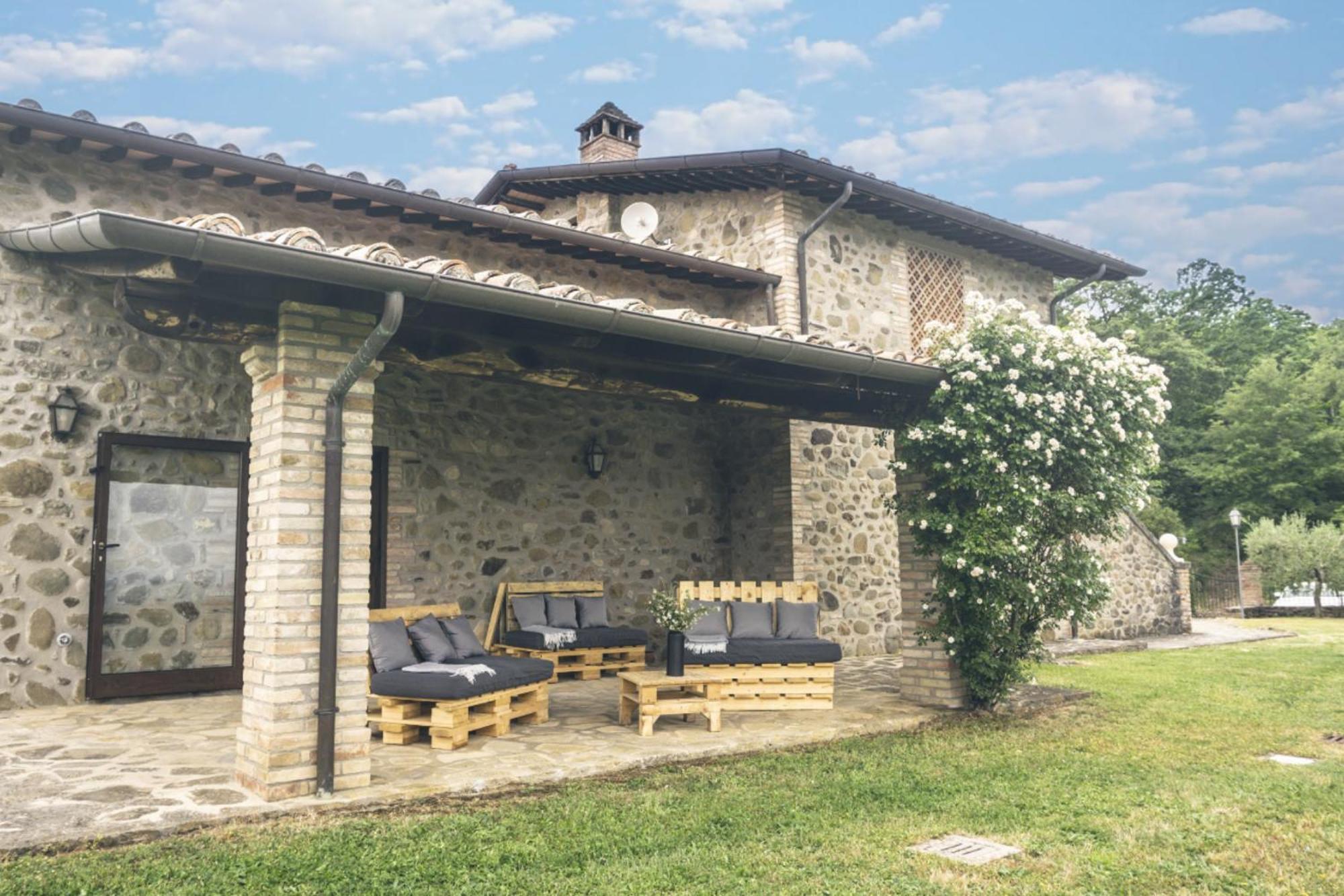 Villa Elisa - Private Pool & Airco Near Reschio Castle Lugnano ภายนอก รูปภาพ